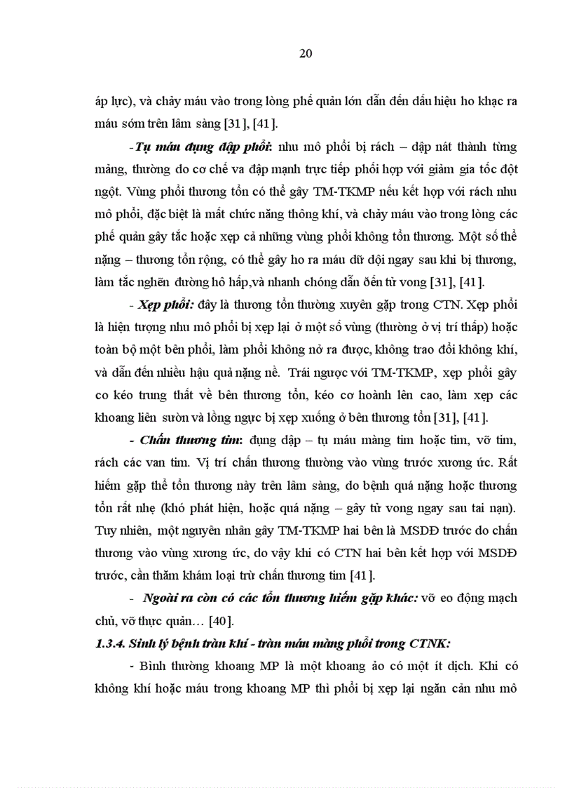 image for page Nghiên cứu đặc điểm lâm sàng cận lâm sàng và kết quả điều trị tràn máu tràn khí màng phổi hai bên trong chấn thương ngực kín 1