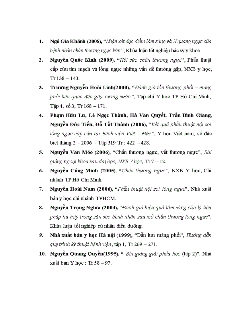 image for page Nghiên cứu đặc điểm lâm sàng cận lâm sàng và kết quả điều trị tràn máu tràn khí màng phổi hai bên trong chấn thương ngực kín 1