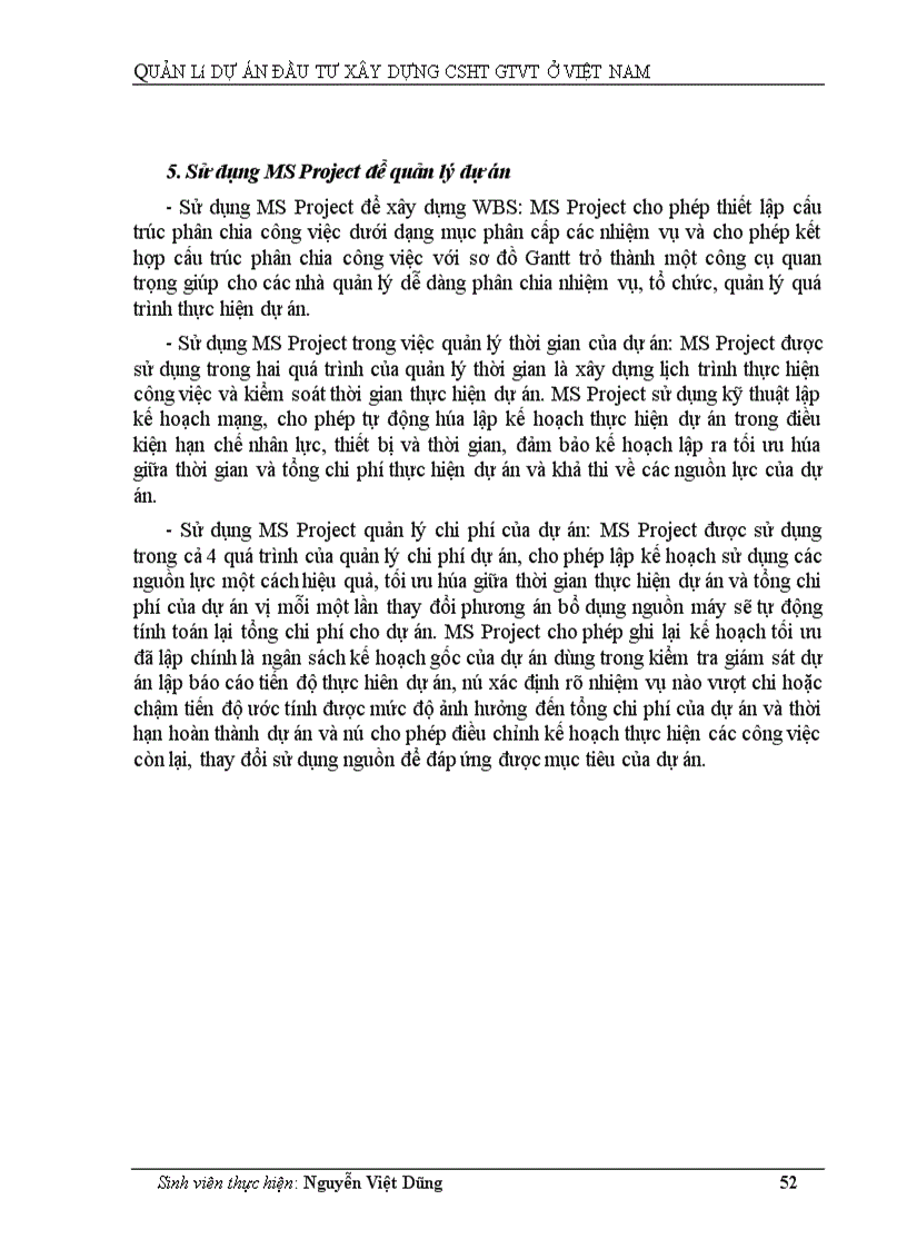 image for page Quản lý dự án đầu tư xây dựng CSHT GTVT ở Việt Nam 1
