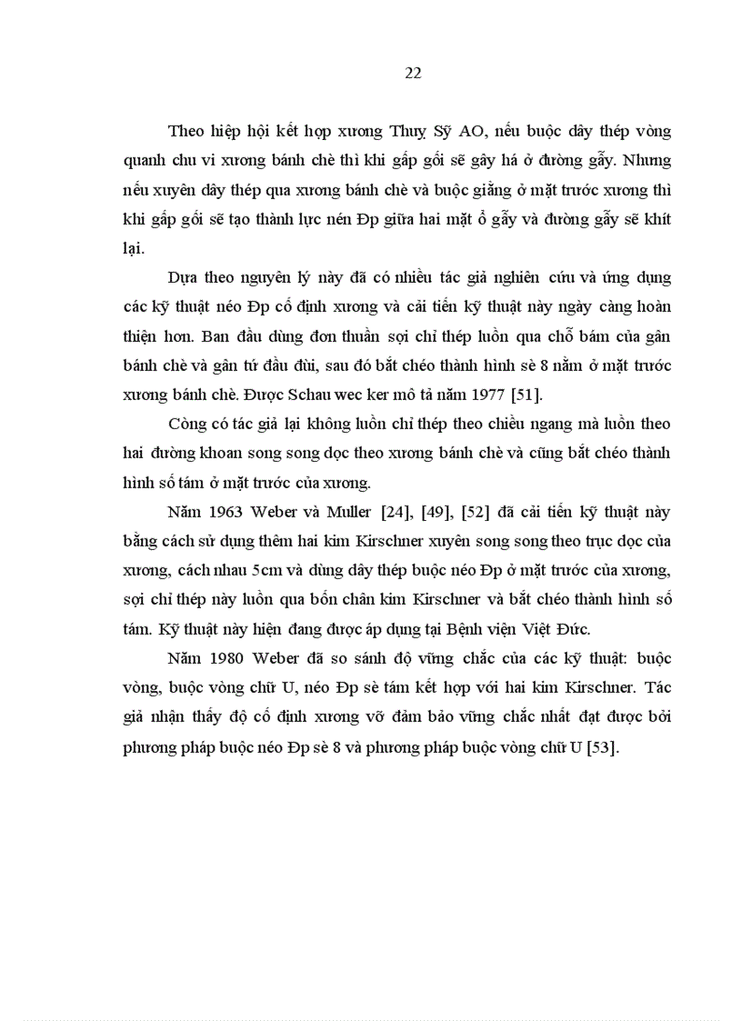 image for page Đánh giá kết quả phẫu thuật vỡ xương bánh chè tại Bệnh viện Việt Đức từ tháng 1 2006 đến 12 2007