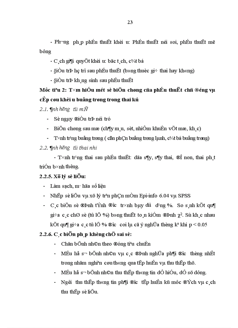 image for page So sánh một số đặc điểm biến chứng của phẫu thuật chủ động và cấp cứu khối u buồng trứng trong thai kỳ tại Bệnh viện Phụ sản Trung ương từ năm 2003 đến 2007 1