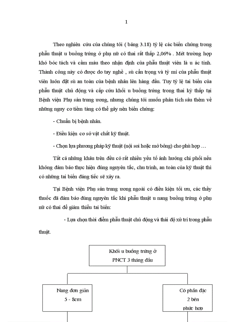 image for page So sánh một số đặc điểm biến chứng của phẫu thuật chủ động và cấp cứu khối u buồng trứng trong thai kỳ tại Bệnh viện Phụ sản Trung ương từ năm 2003 đến 2007 1