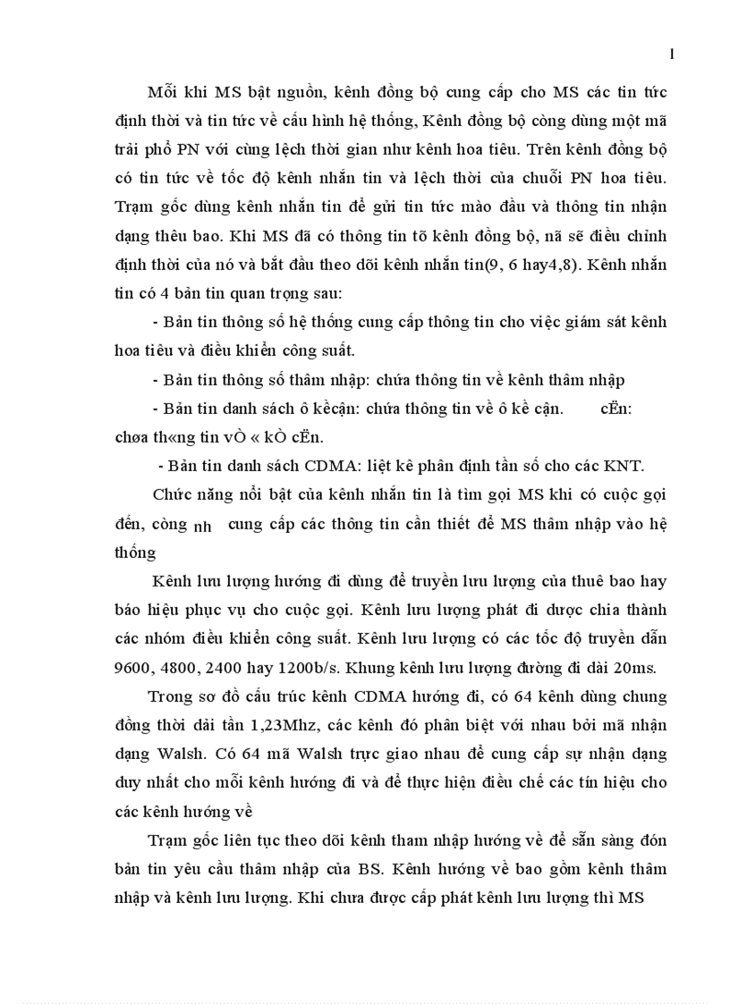 image for page Giao diện vô tuyến của hệ thống CDMA 1