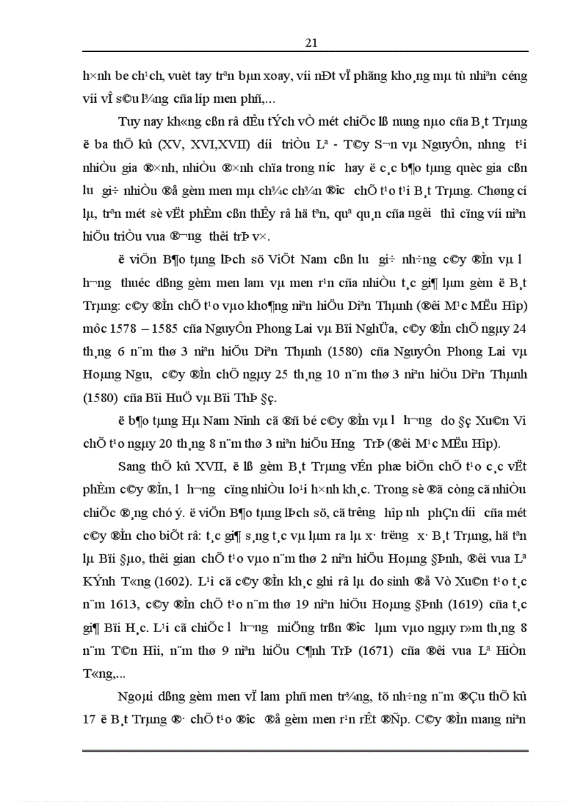 image for page Một số giải pháp để phát triển du lịch tại làng gốm sứ Bát Tràng