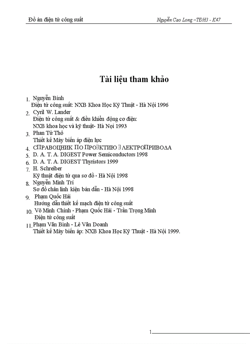 image for page thiết kế nguồn cấp điện cho động cơ điện một chiều kích từ độc lập có đảo chiều theo nguyên tắc điều khiển chung