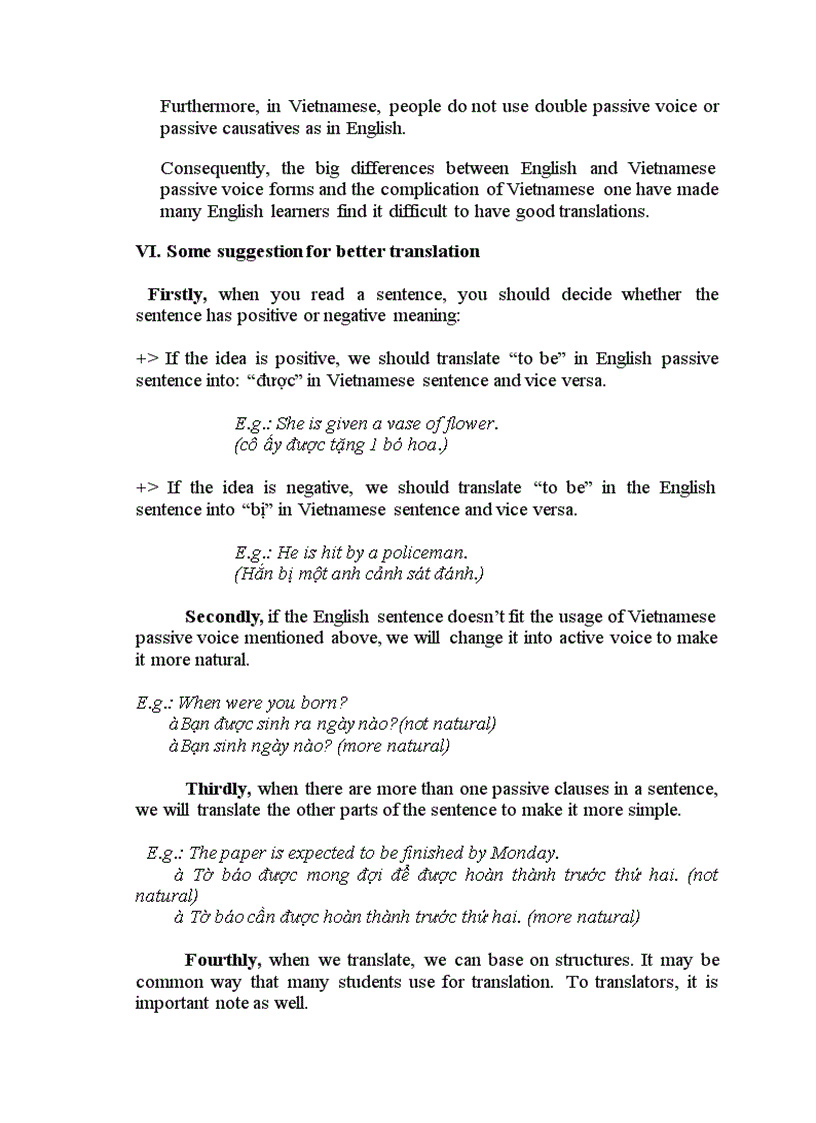 image for page How to Translate English Passive Voice into Vietnamese