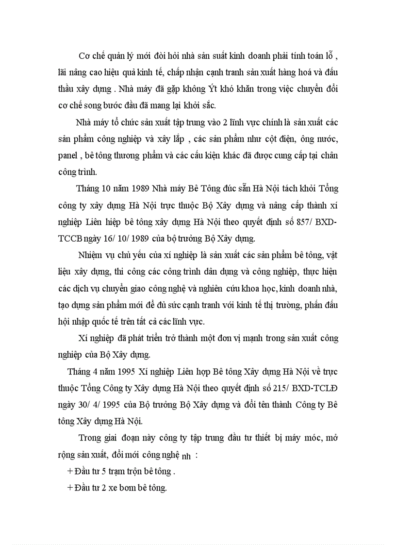 image for page Báo cáo thực tập tổng hợp tại Công ty Bê tông Xây Dựng Hà Nội