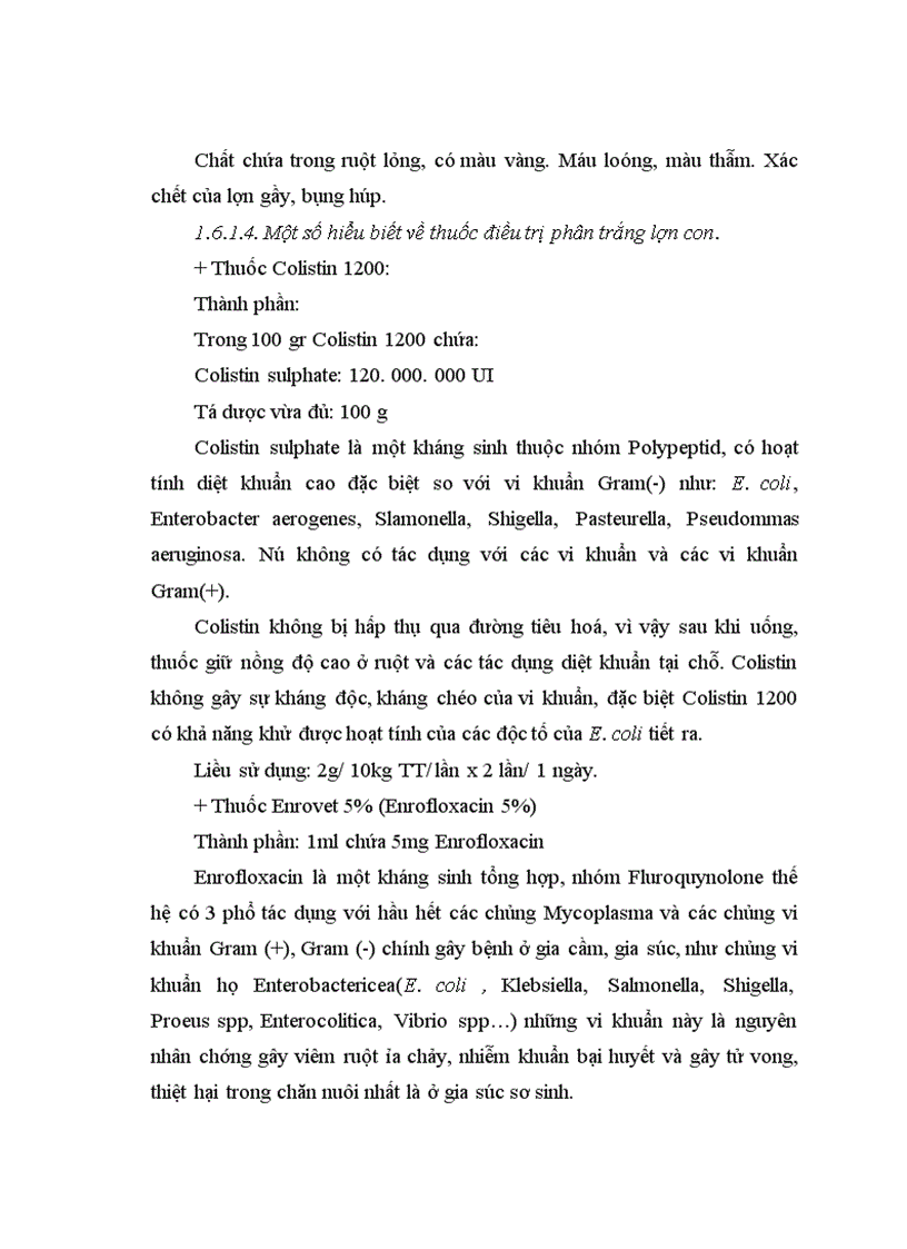 image for page Áp dụng một số biện pháp phòng trị bệnh phân trắng lợn con nuôi trong nông hộ ở một số xã thuộc huyện Tam Dương tỉnh Vĩnh Phúc