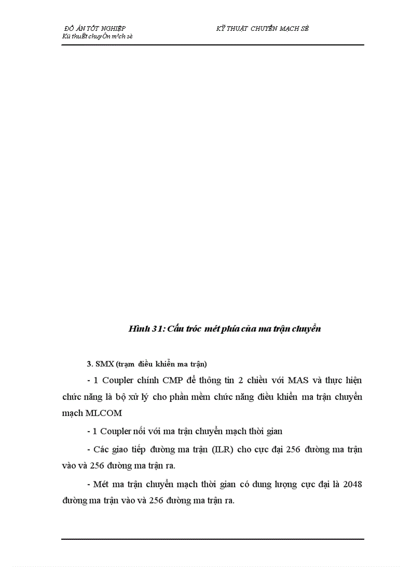 image for page Nghiên cứu tổng quan về kỹ thuật chuyển mạch trong tổng đài ALCATEL 1000 E10 1