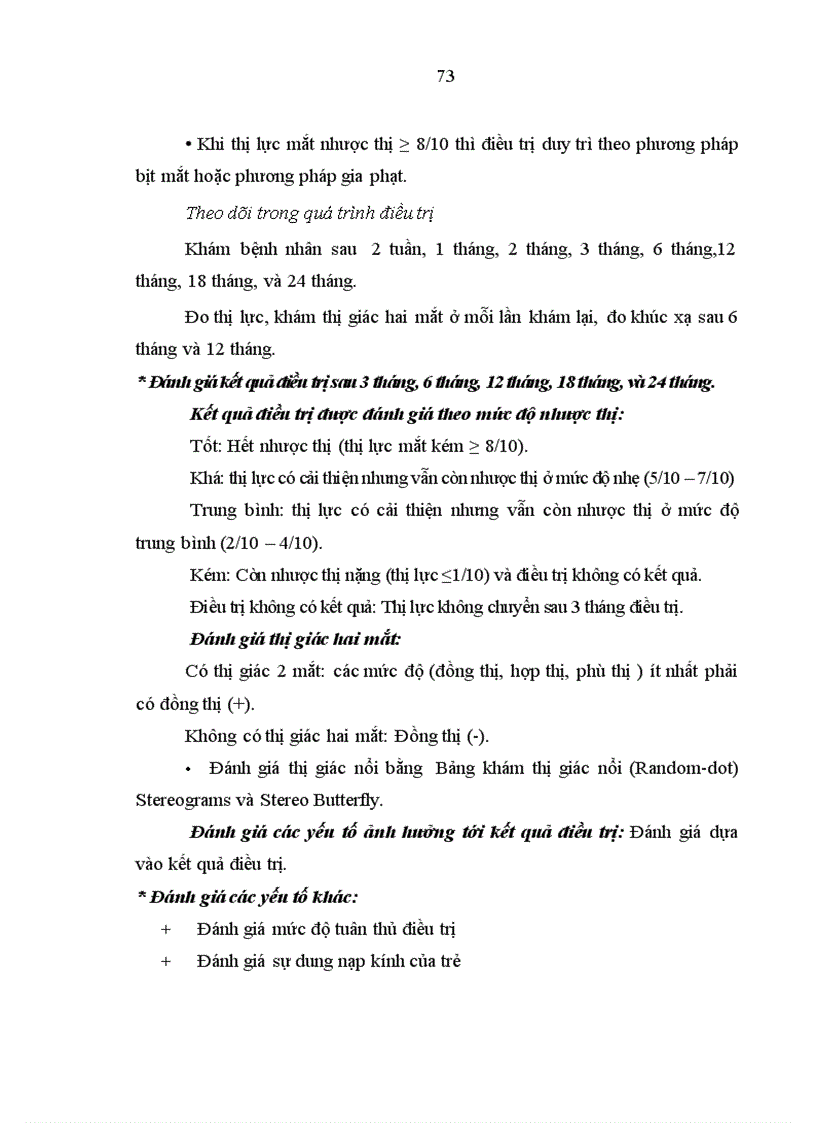 image for page Nghiên cứu đặc điểm lâm sàng và điều trị nhược thị do tật khúc xạ ở trẻ em