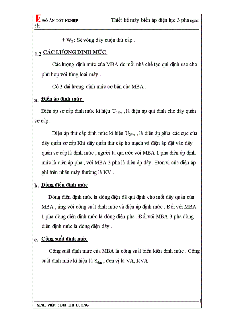 image for page Thiết kế máy biến áp điện lực 3 pha ngâm dầu 1