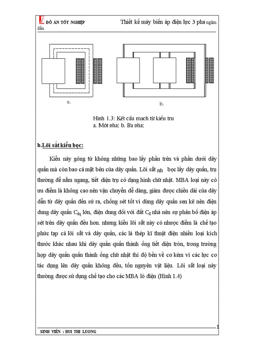 image for page Thiết kế máy biến áp điện lực 3 pha ngâm dầu 1