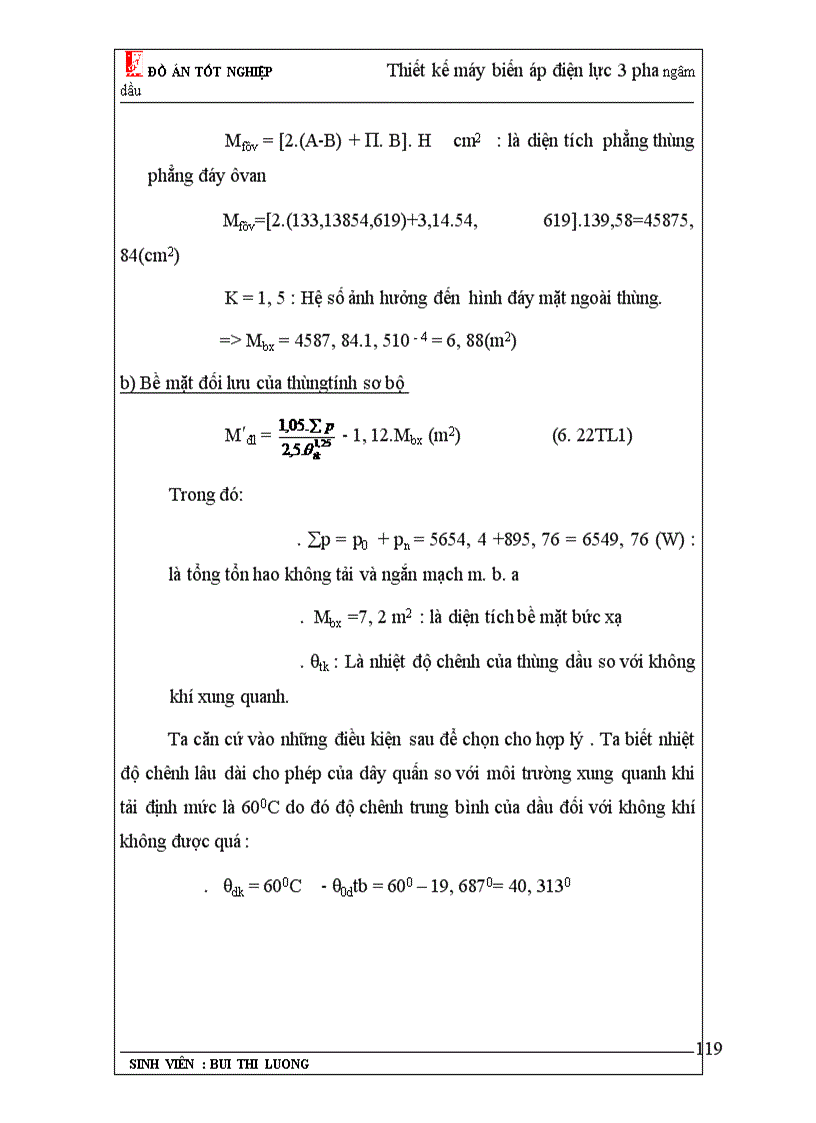 image for page Thiết kế máy biến áp điện lực 3 pha ngâm dầu 1