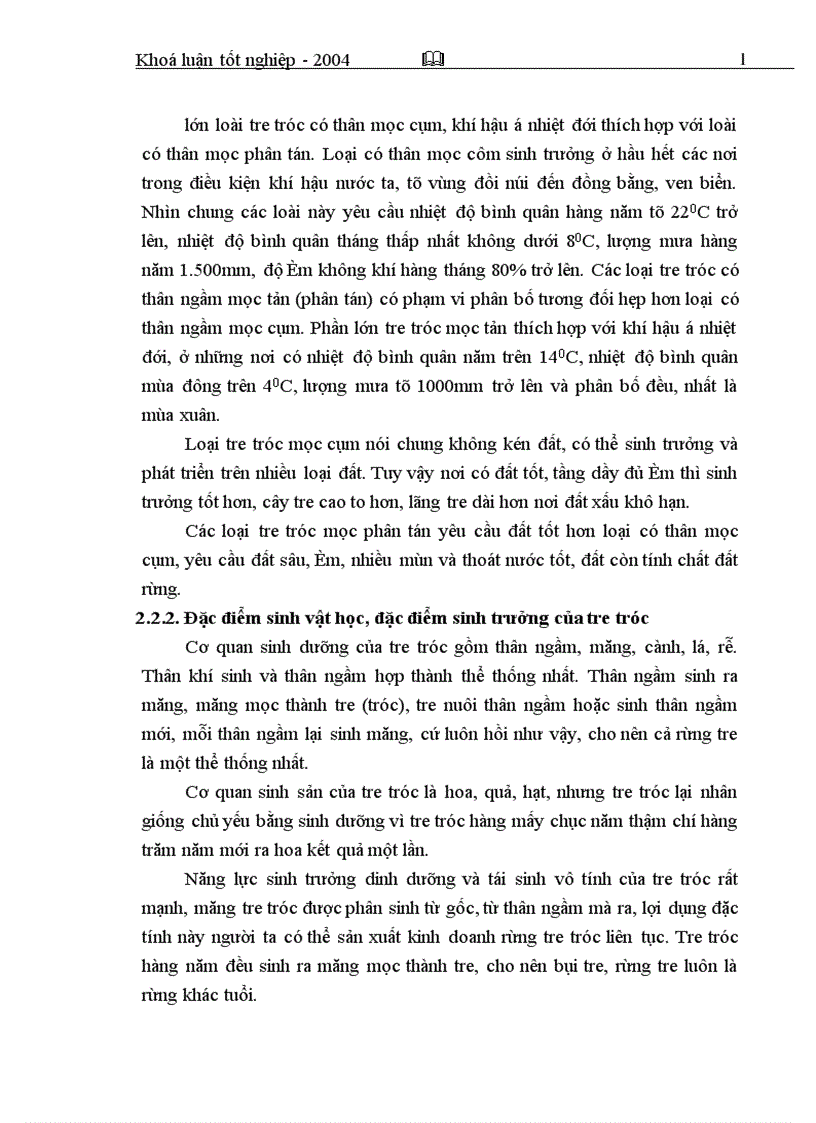 image for page Nghiên cứu đặc điểm hình thái sinh thái và sinh trưởng của loài Trúc Yên Tử Indosada sp tại khu rừng đặc dụng Yên Tử Uông Bí Quảng Ninh 1