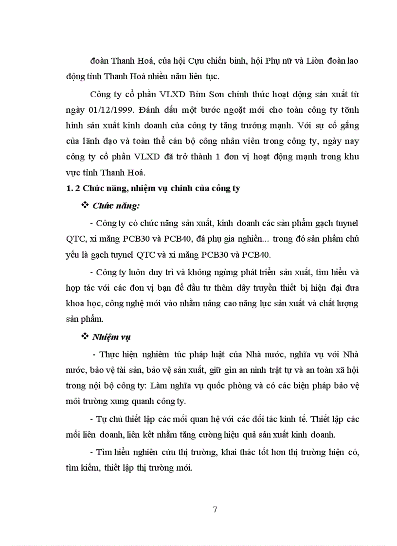 image for page Thực trạng về tổ chức công tác kế toán tại công ty cổ phần Vật Liệu Xây Dựng Bỉm Sơn 1