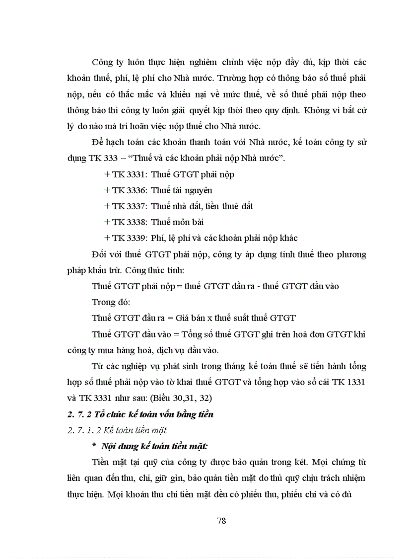 image for page Thực trạng về tổ chức công tác kế toán tại công ty cổ phần Vật Liệu Xây Dựng Bỉm Sơn 1