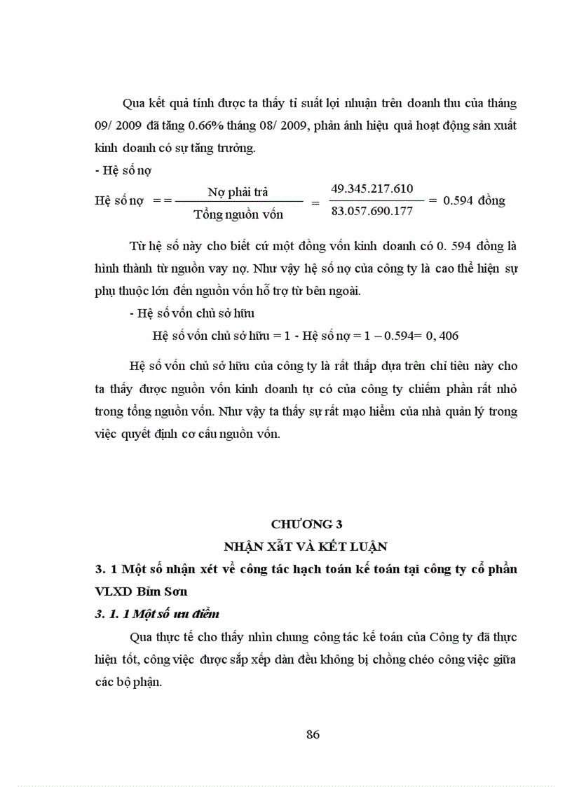 image for page Thực trạng về tổ chức công tác kế toán tại công ty cổ phần Vật Liệu Xây Dựng Bỉm Sơn 1