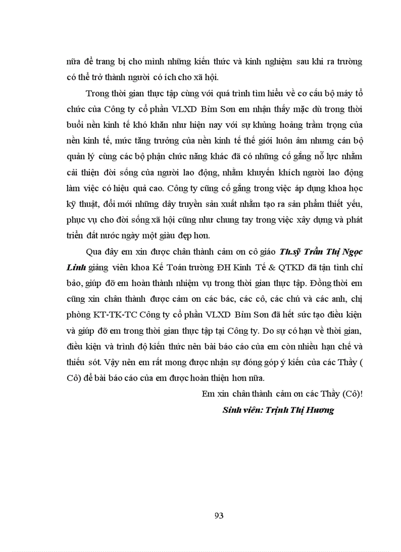 image for page Thực trạng về tổ chức công tác kế toán tại công ty cổ phần Vật Liệu Xây Dựng Bỉm Sơn 1