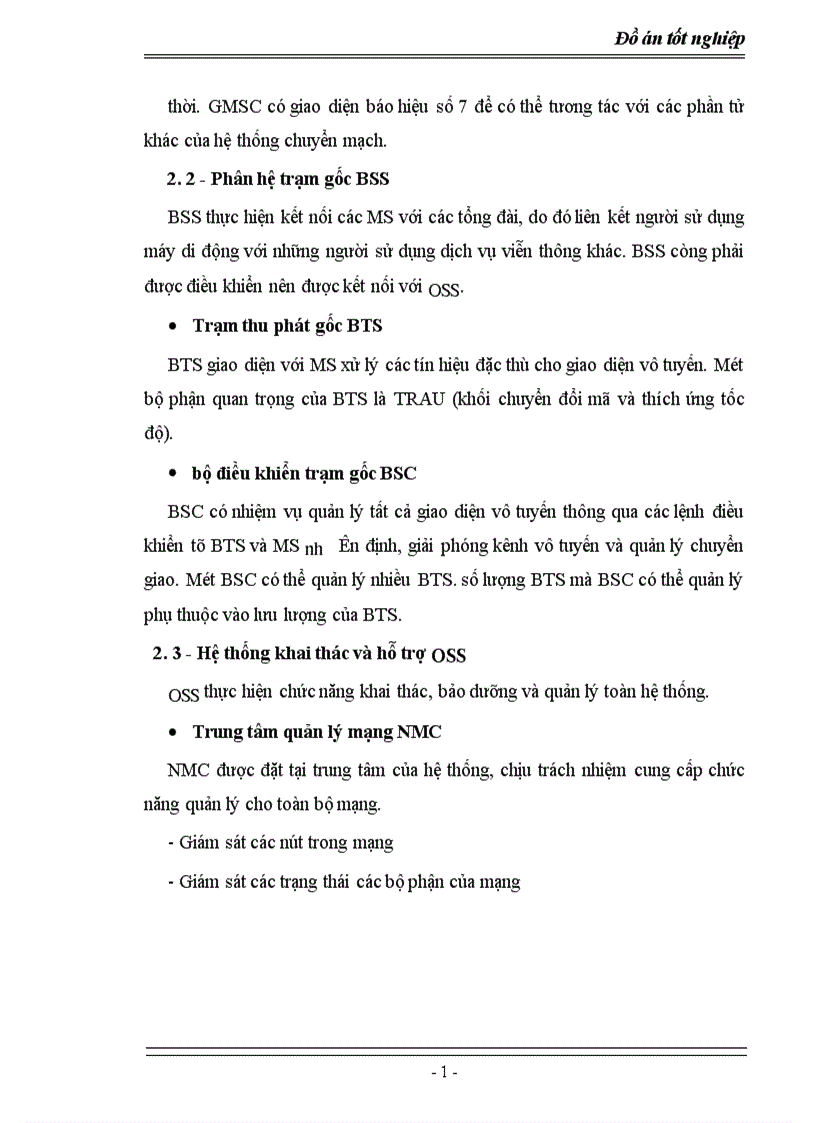 image for page Nghiên cứu cấu trúc mạng GPRS trên nền mạng thông tin di động GMS thế hệ thứ hai