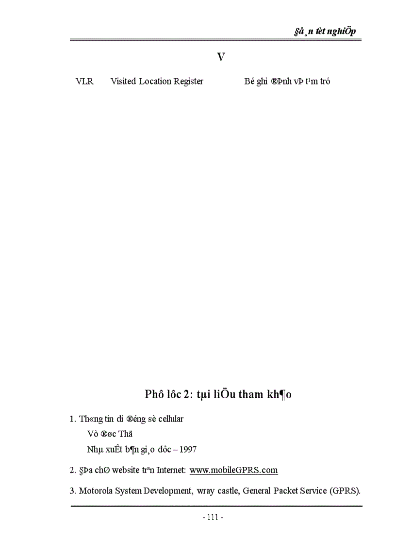 image for page Nghiên cứu cấu trúc mạng GPRS trên nền mạng thông tin di động GMS thế hệ thứ hai