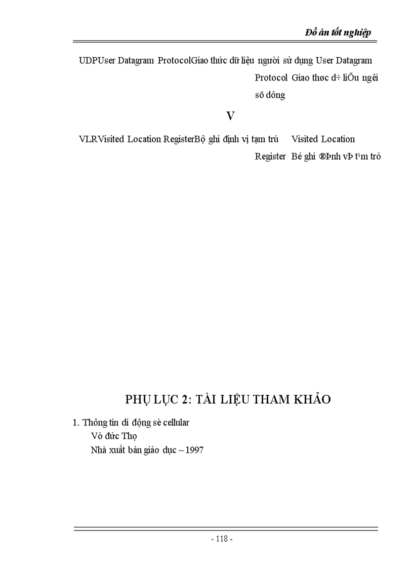 image for page Nghiên cứu cấu trúc mạng GPRS trên nền mạng thông tin di động GMS thế hệ thứ hai