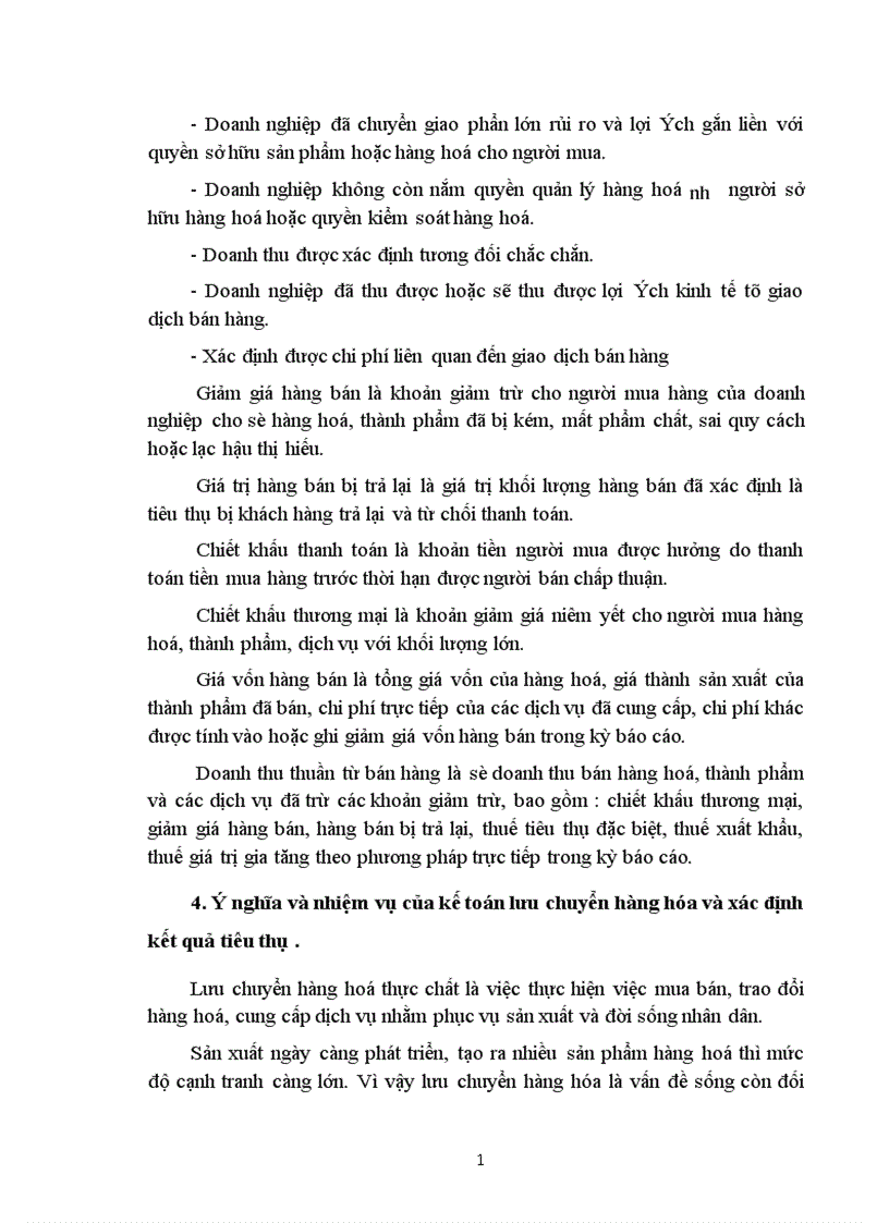 image for page Hoàn thiện kế toán lưu chuyển hàng hoá và xác định kết quả tiêu thụ tại chi nhánh công ty Điện máy thành phố Hồ Chí Minh 1