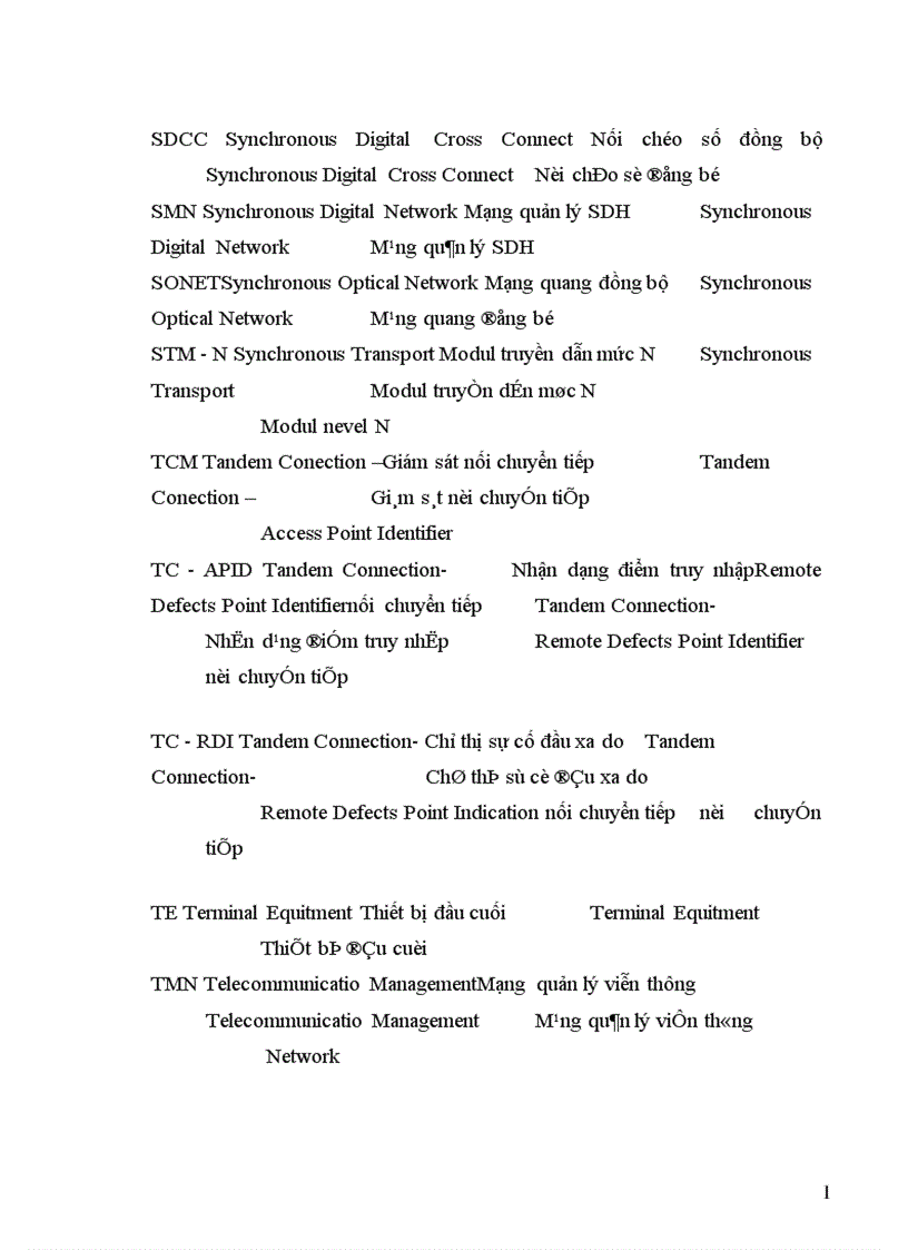 image for page Hệ thống thông tin đồng bộ SDH 1