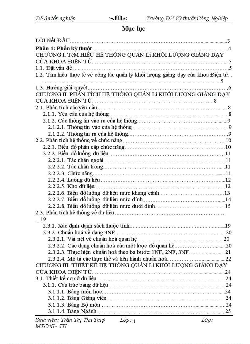 image for page Thiết kế và xây dựng chương trình quản lý khối lượng giảng dạy của Khoa Điện tử