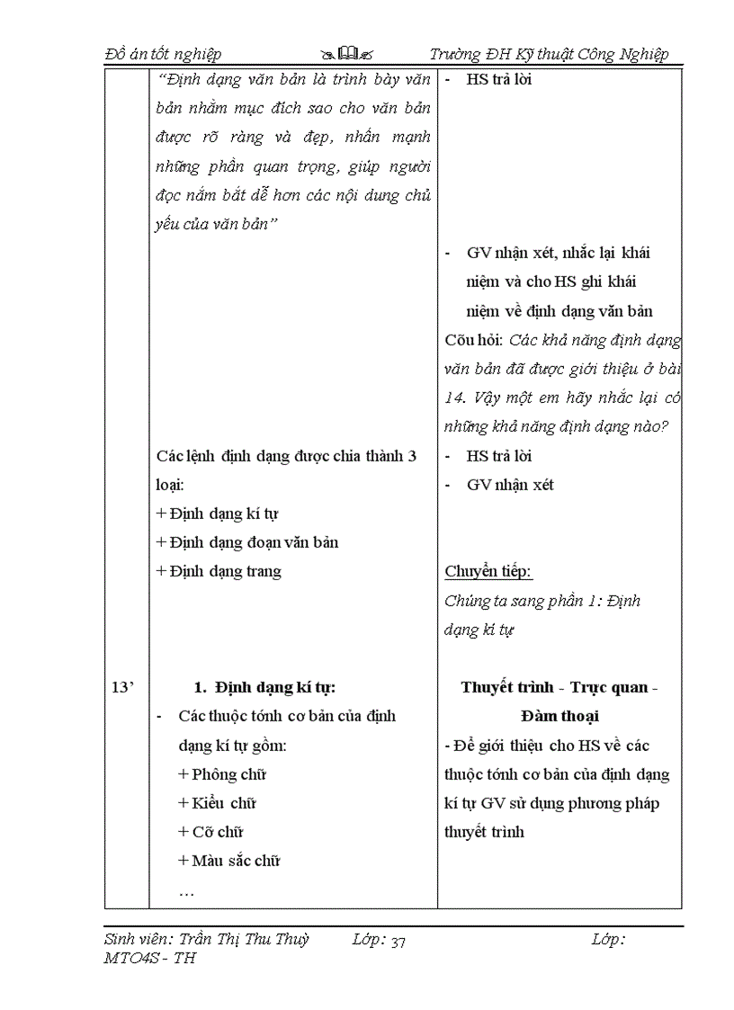 image for page Thiết kế và xây dựng chương trình quản lý khối lượng giảng dạy của Khoa Điện tử