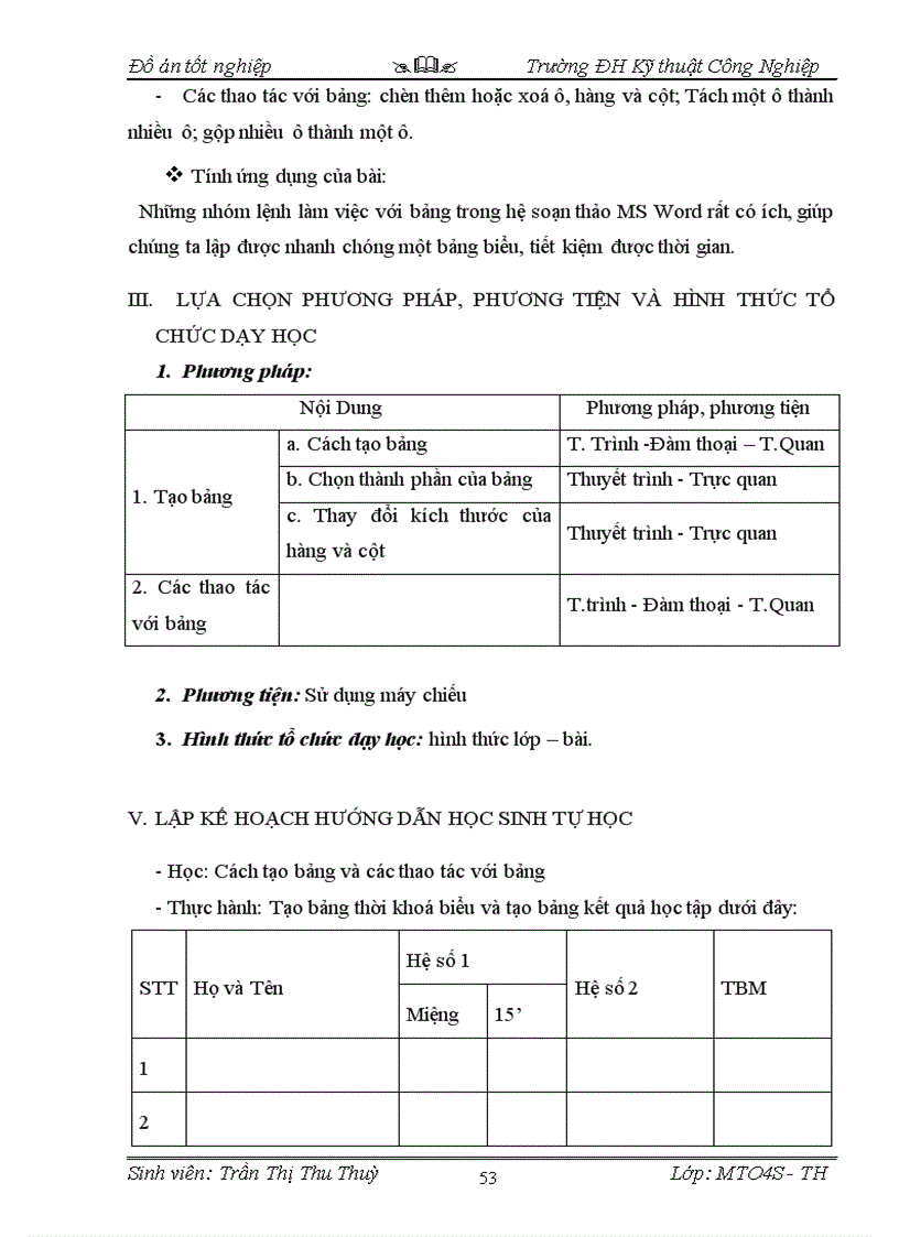 image for page Thiết kế và xây dựng chương trình quản lý khối lượng giảng dạy của Khoa Điện tử