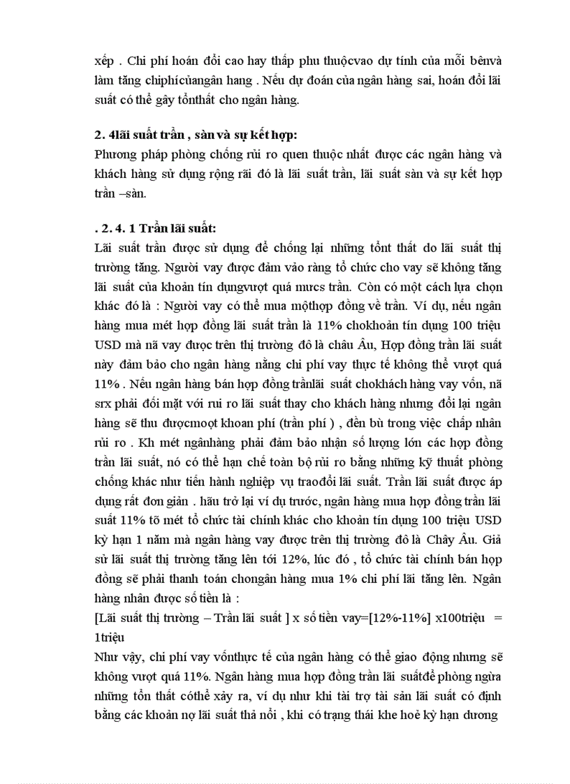 image for page Rủi ro lãi suất trong hệ thống kinh doanh ngân hàng và các giải pháp phòng ngừa 1