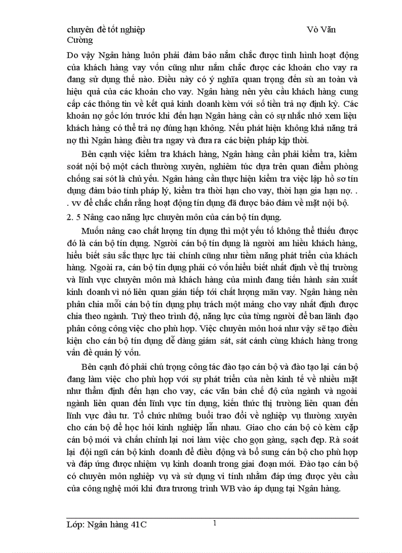 image for page Giải pháp nâng cao chất lượng tín dụng trung và dài hạn tại NHNo PTNT Hà Nội 1