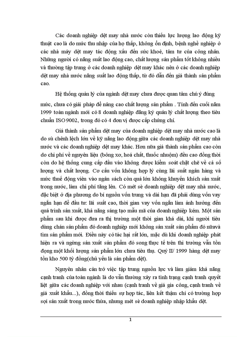 image for page Biện pháp nâng cao khả năng cạnh tranh của ngành dệt may