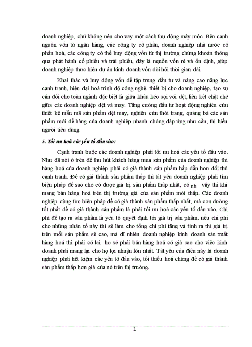 image for page Biện pháp nâng cao khả năng cạnh tranh của ngành dệt may