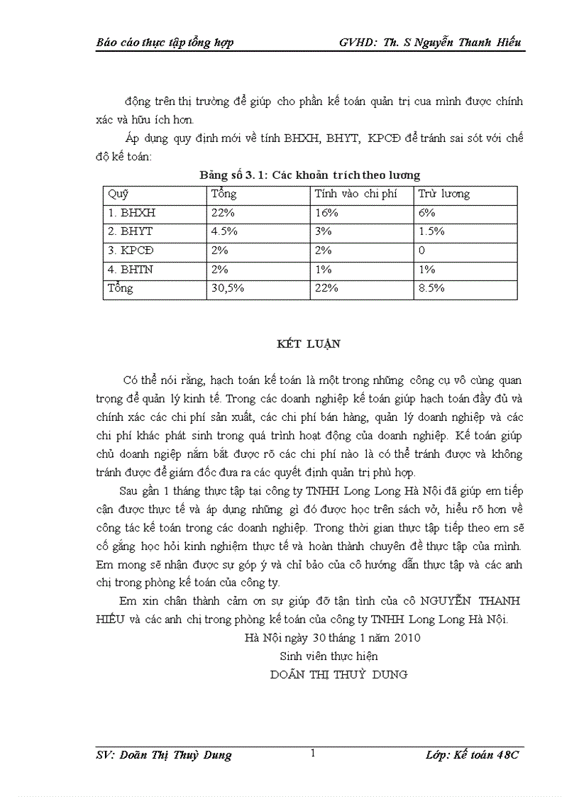 image for page Một số đánh giá về tình hình tổ chức hạch toán kế toán tại công ty TNHH Long Long Hà Nội