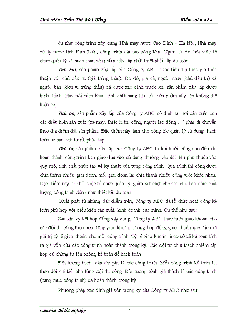 image for page Tìm hiểu kiểm toán khoản mục chi phí xây lắp dở dang trong kiểm toán báo cáo tài chính của Công ty ABC do Công ty TNHH Dịch vụ Tư vấn Tài chính Kế toán và Kiểm toán AASC thực hiện 1