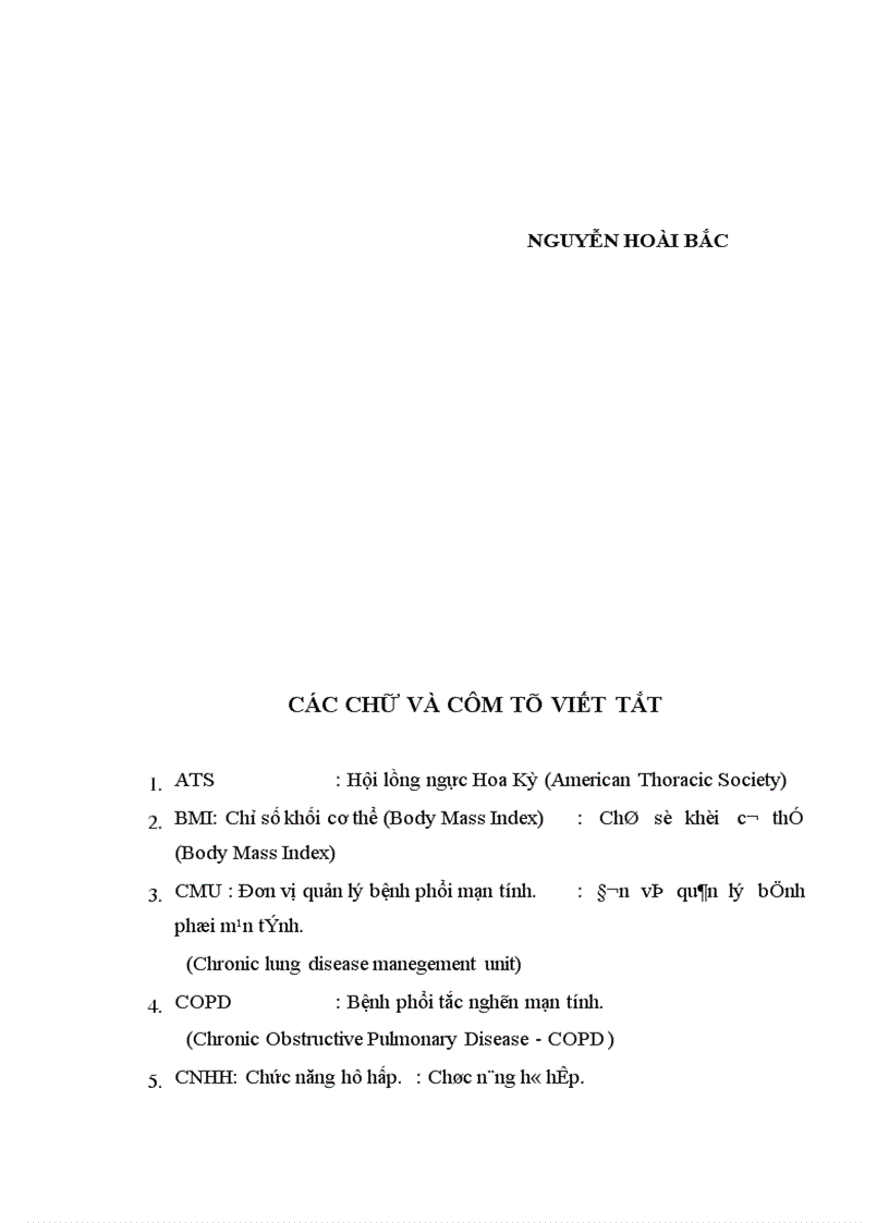 image for page Xây dựng Chương trình điều trị phục hồi chức năng hô hấp cho bệnh nhân COPD tại bệnh viện Lao và Bệnh phổi trung ương