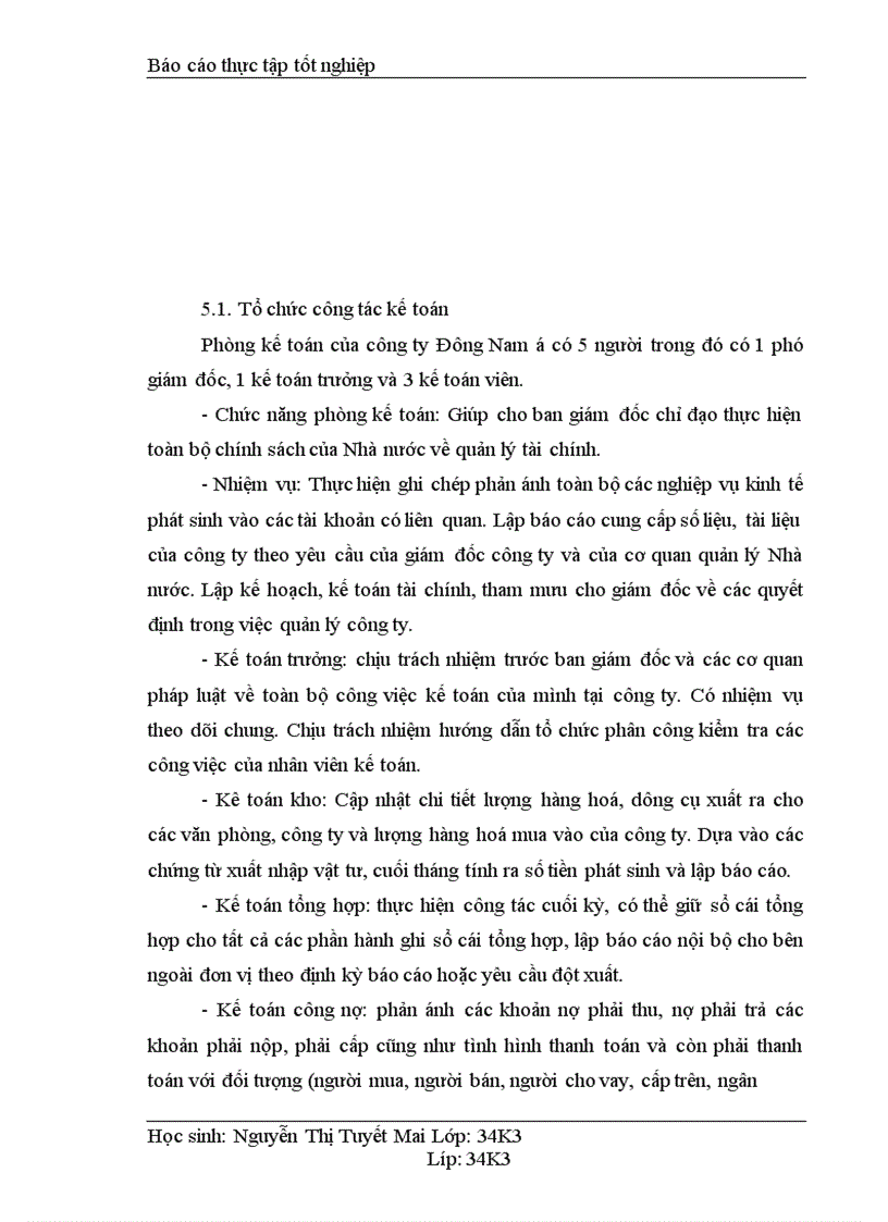 image for page Kế toán tiền lương và các khoản trích theo lương tại Công ty cổ phần Thương Mại và dịch vụ kỹ thuật Đông Nam á 1