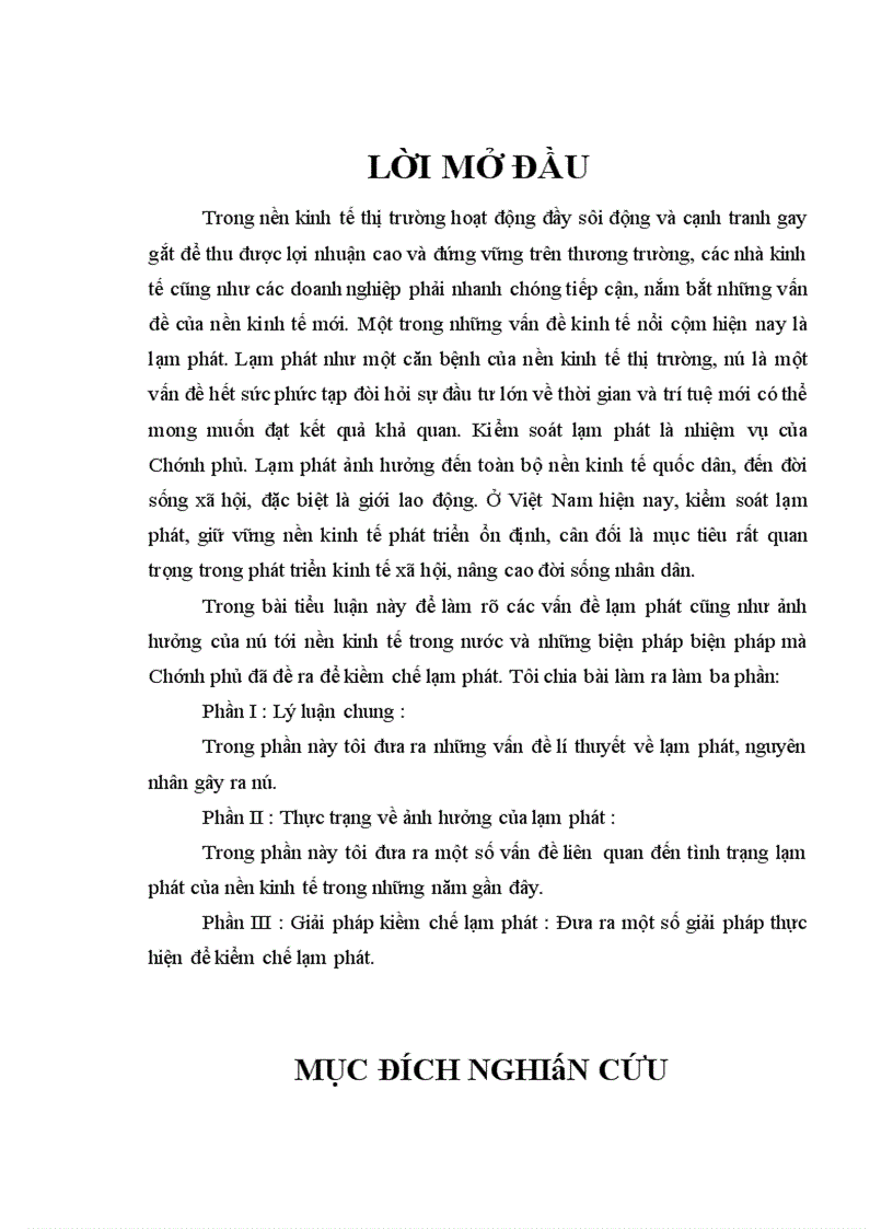 image for page Giải pháp kiềm chế lạm phát Đưa ra một số giải pháp thực hiện để kiểm chế lạm phát