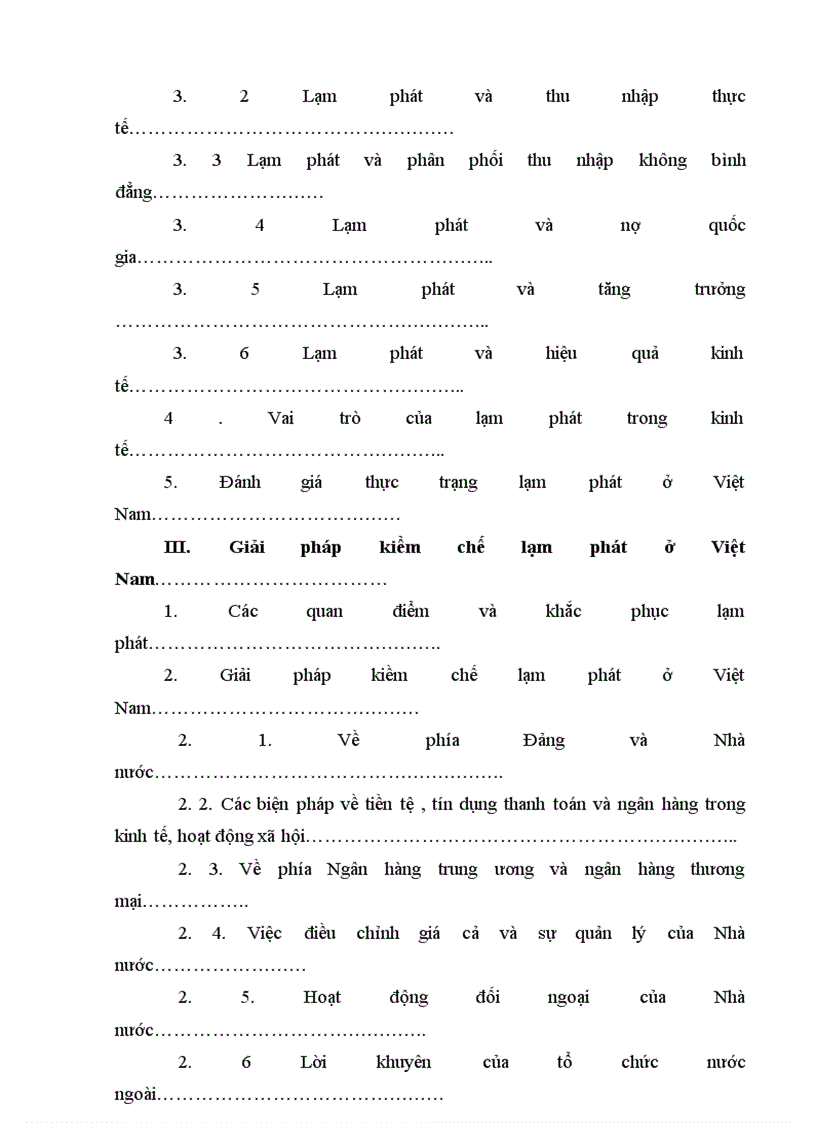 image for page Giải pháp kiềm chế lạm phát Đưa ra một số giải pháp thực hiện để kiểm chế lạm phát