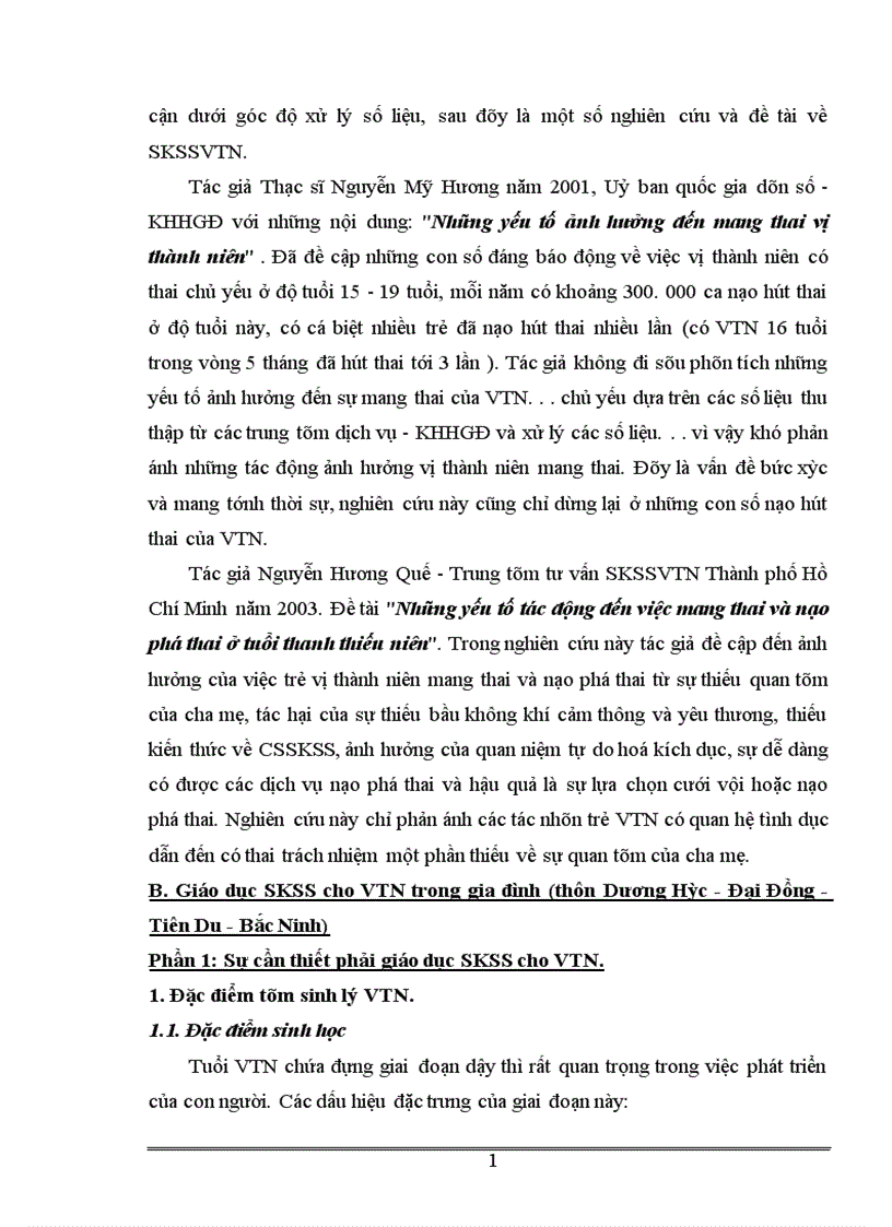 image for page Giáo dục sức khoẻ sinh sản vị thành niên trong gia đình 1