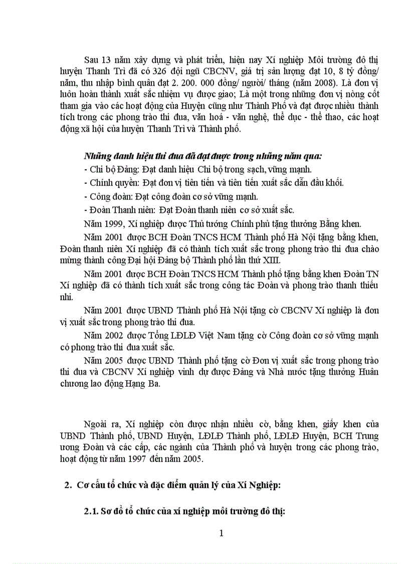 image for page Công tác bảo hộ lao động đối với người lao động ở xí nghiệp Môi trường Đô thị huyện Thanh Trì