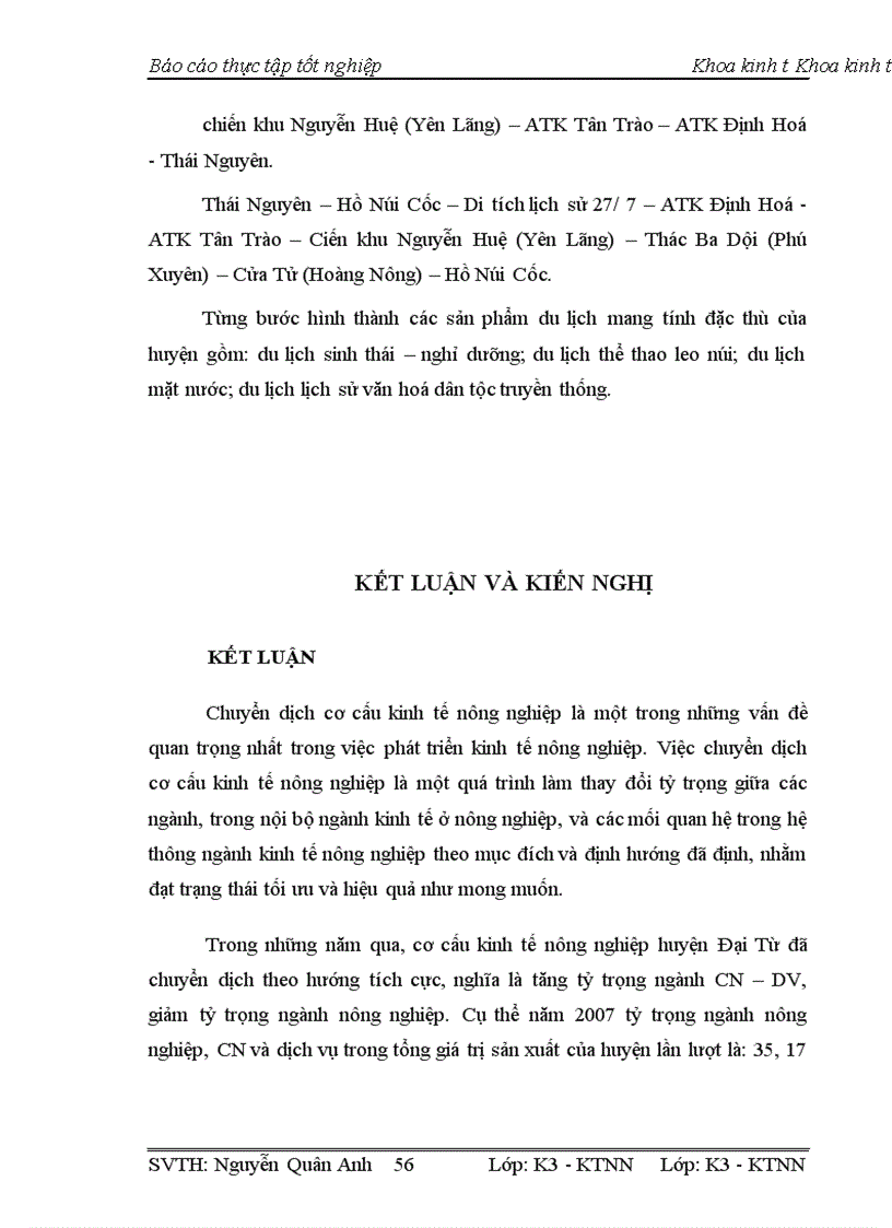 image for page Thực trạng và một giải pháp chủ yếu nhằm thúc đẩy quá trình chuyển dịch cơ cấu kinh tế nông thôn của huyện Đại Từ Thái Nguyên