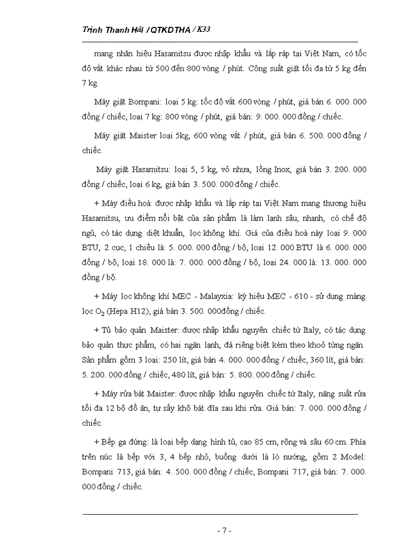 image for page Phân tích tình hình thị trường của Công ty TNHH Hasa 1