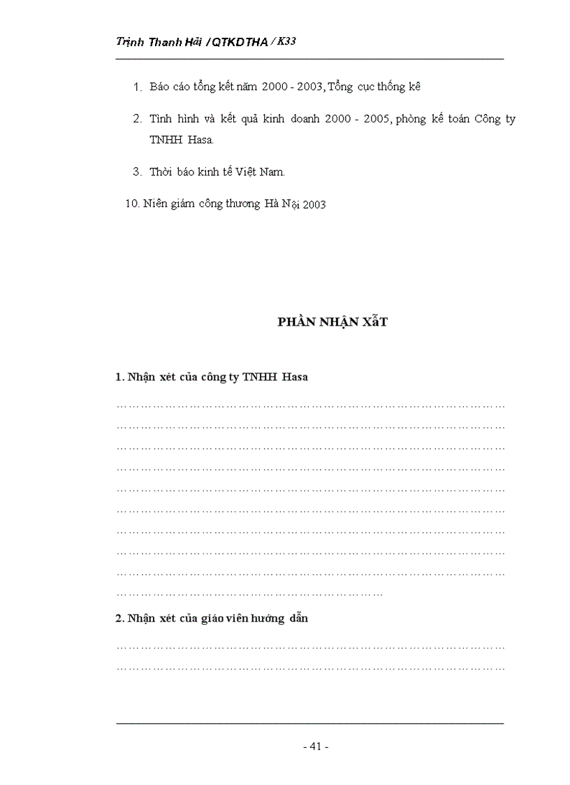 image for page Phân tích tình hình thị trường của Công ty TNHH Hasa 1