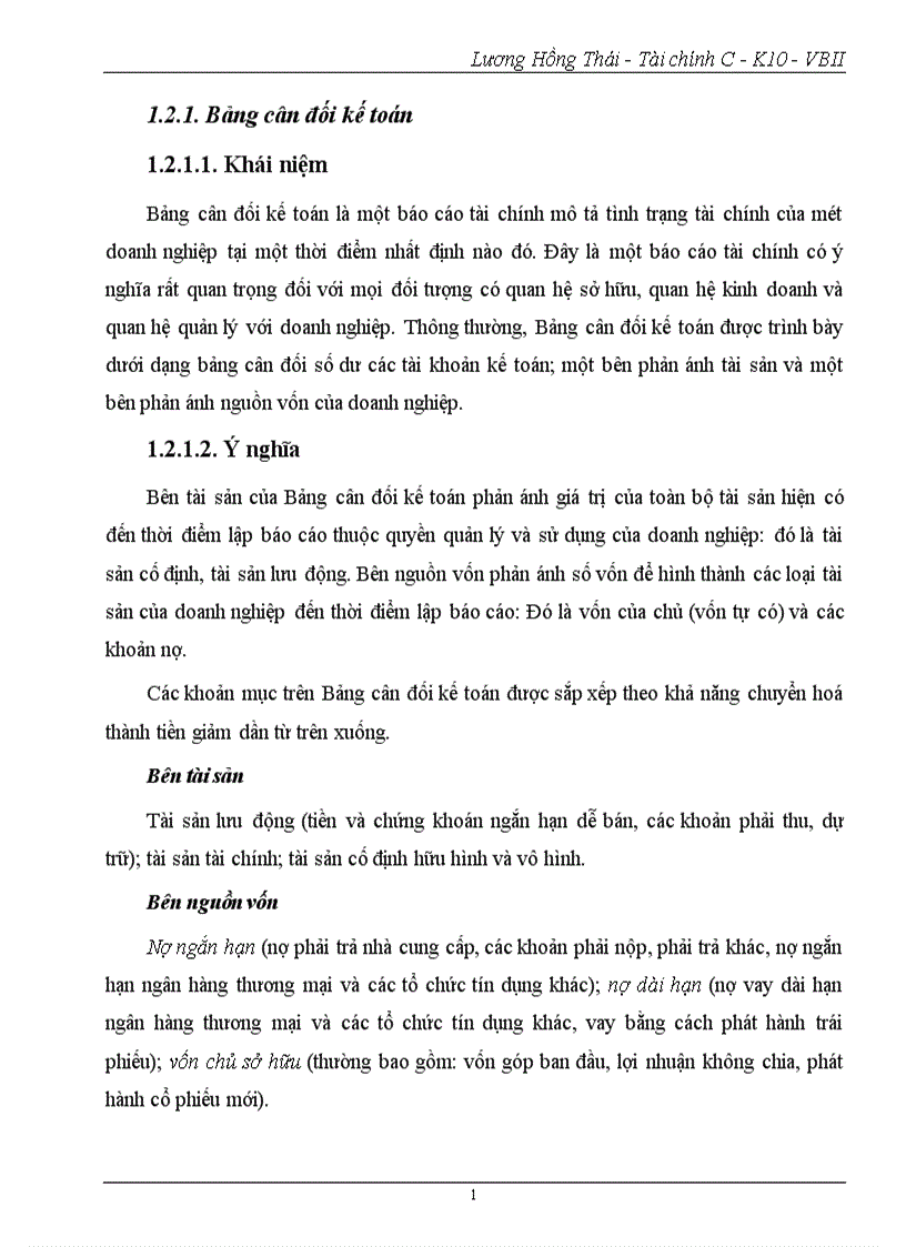 image for page Phân tích tình hình tài chính Công ty cổ phần Sao Việt 1
