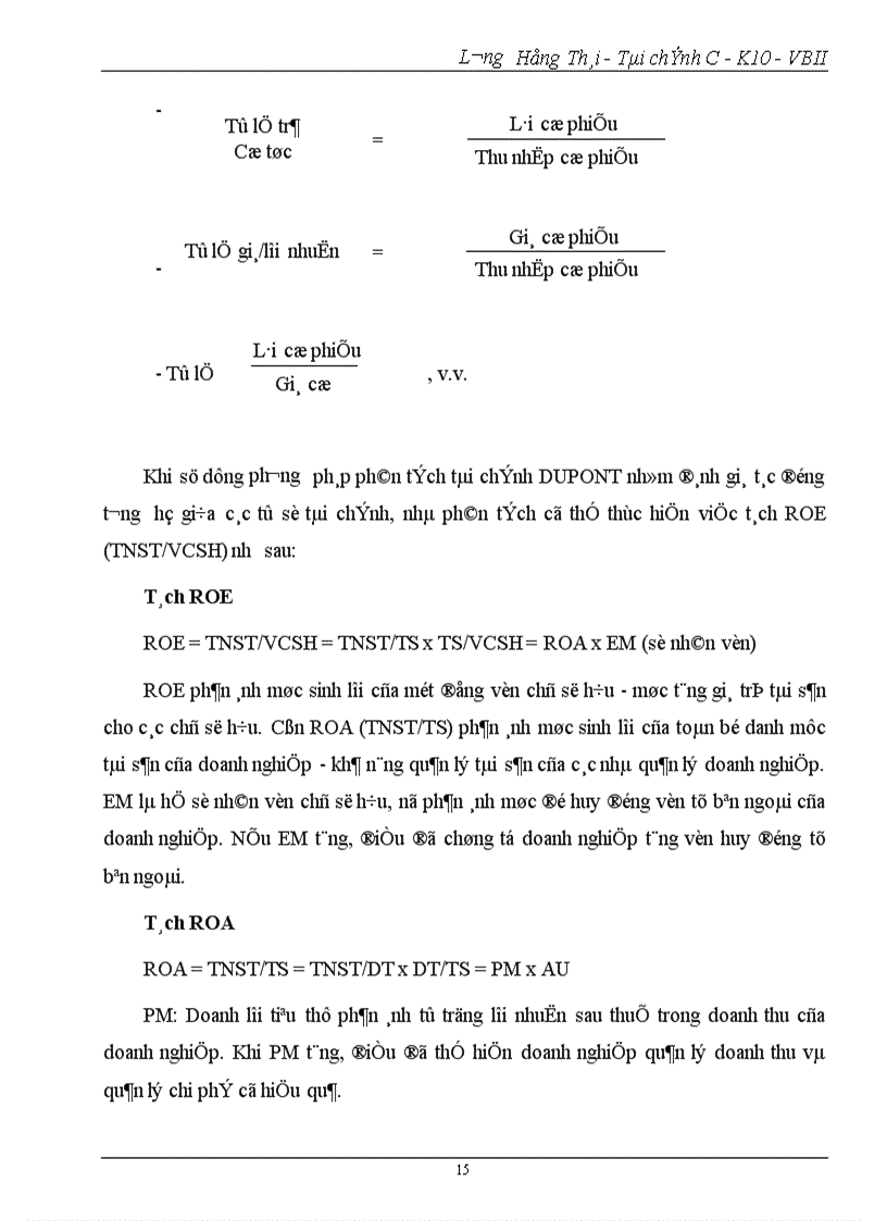 image for page Phân tích tình hình tài chính Công ty cổ phần Sao Việt 1