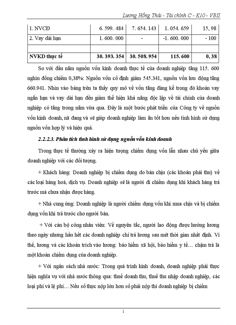 image for page Phân tích tình hình tài chính Công ty cổ phần Sao Việt 1