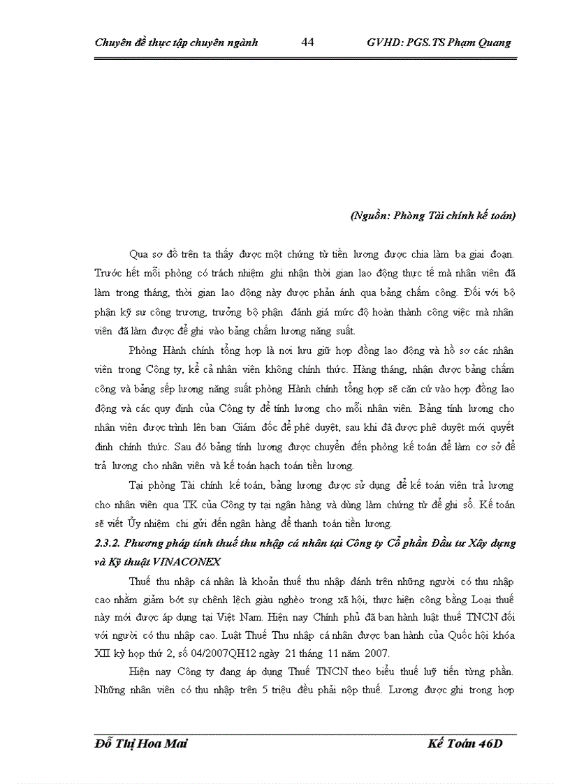 image for page Hoàn thiện kế toán tiền lương và các khoản trích theo lương tại Công ty cổ phần Đầu tư Xây dựng và Kỹ thuật VINACONEX 1