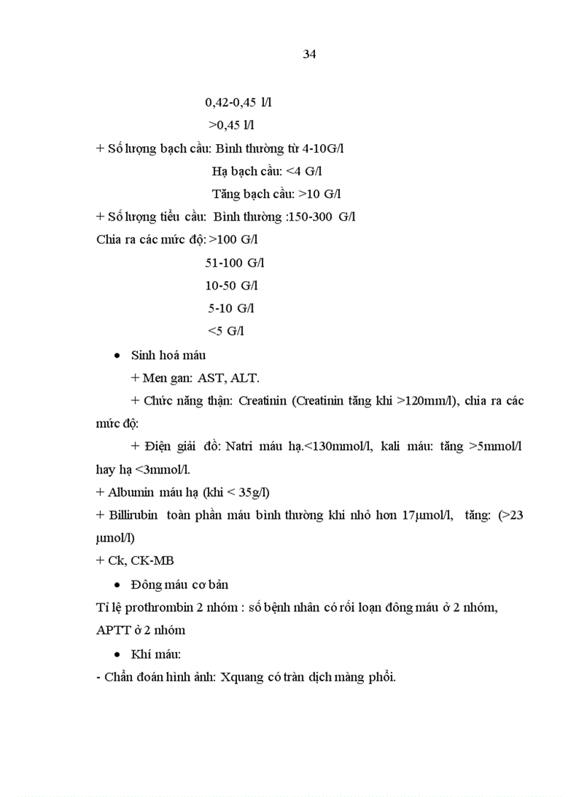 image for page Nghiên cứu đặc điểm lâm sàng cận lâm sàng và điều trị bệnh nhân sốt xuất huyết Dengue nặng ở người lớn tiêu chuẩn WHO 2009 điều trị tại Bệnh viện Bệnh Nhiệt đới Trung ương trong 2 năm 2009 2010